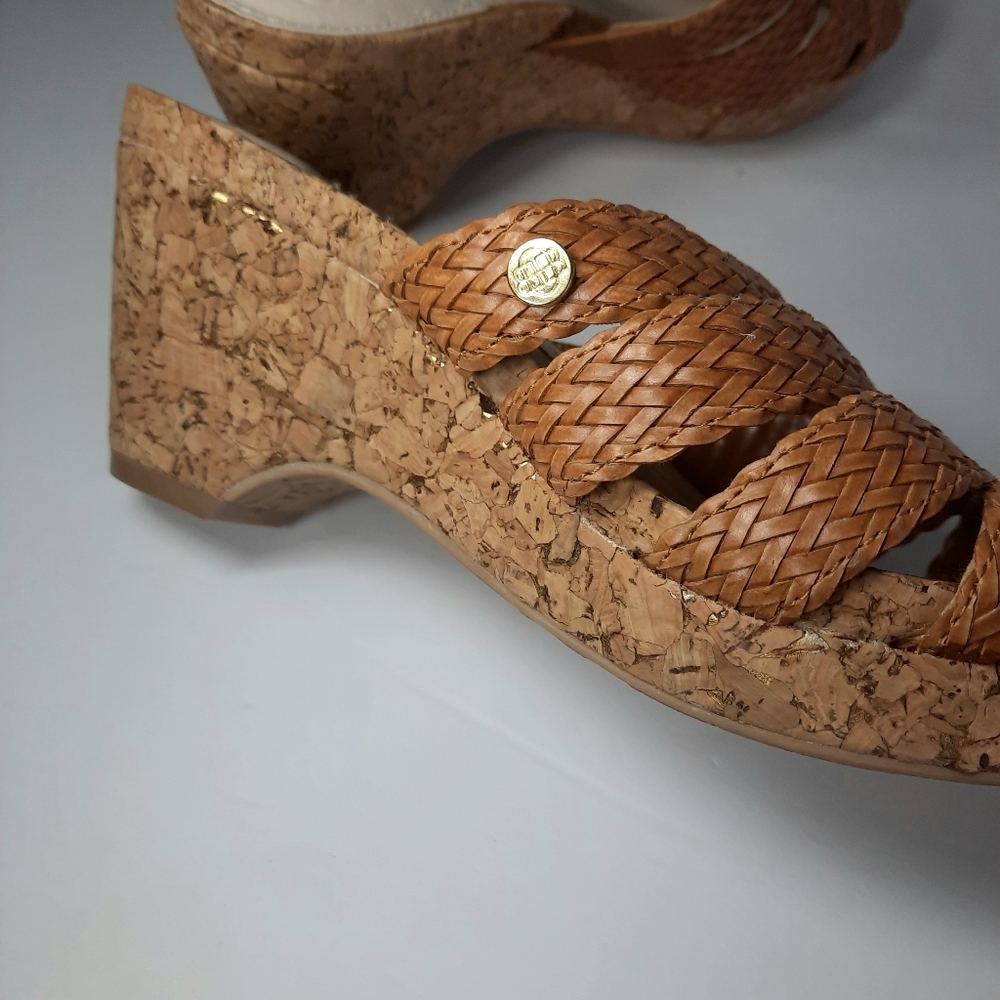 DANA BUCHMAN Woven wedge shoes size 8 - Picture 4 of 16